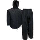 Boss 2XL 3-Piece Black Polyester Rain Suit Image 1