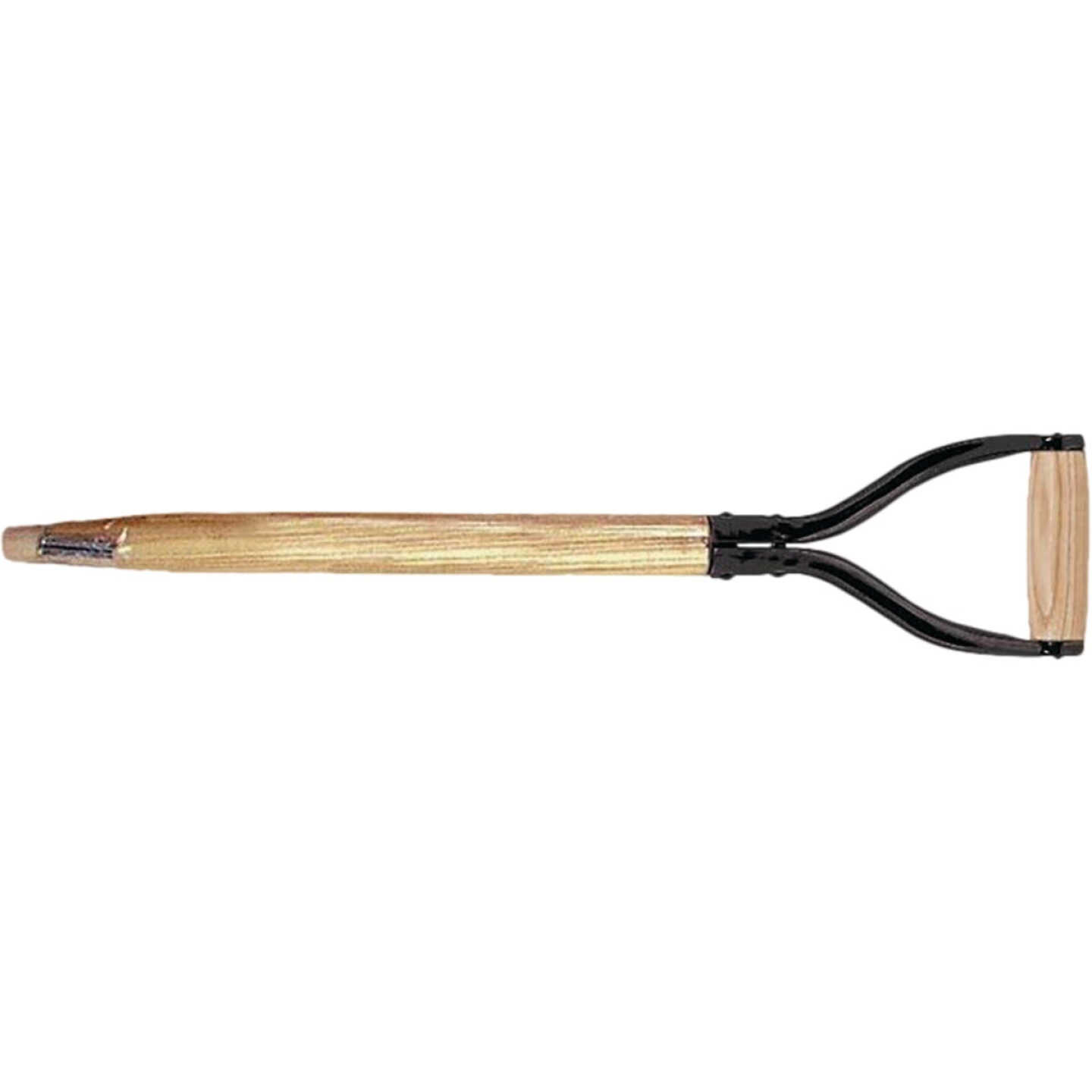 Link 30 In. x 1-1/2 In. Dia. Steel D-Grip Wood Straight Shovel Replacement Handle Image 1