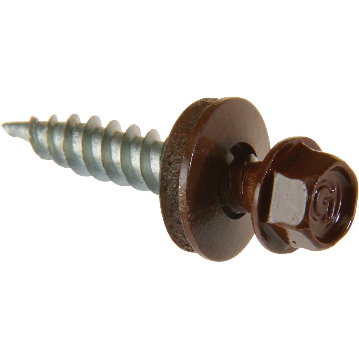 Do it #9 x 1 In. Hex Washered Brown Framing Screw (250-Count)