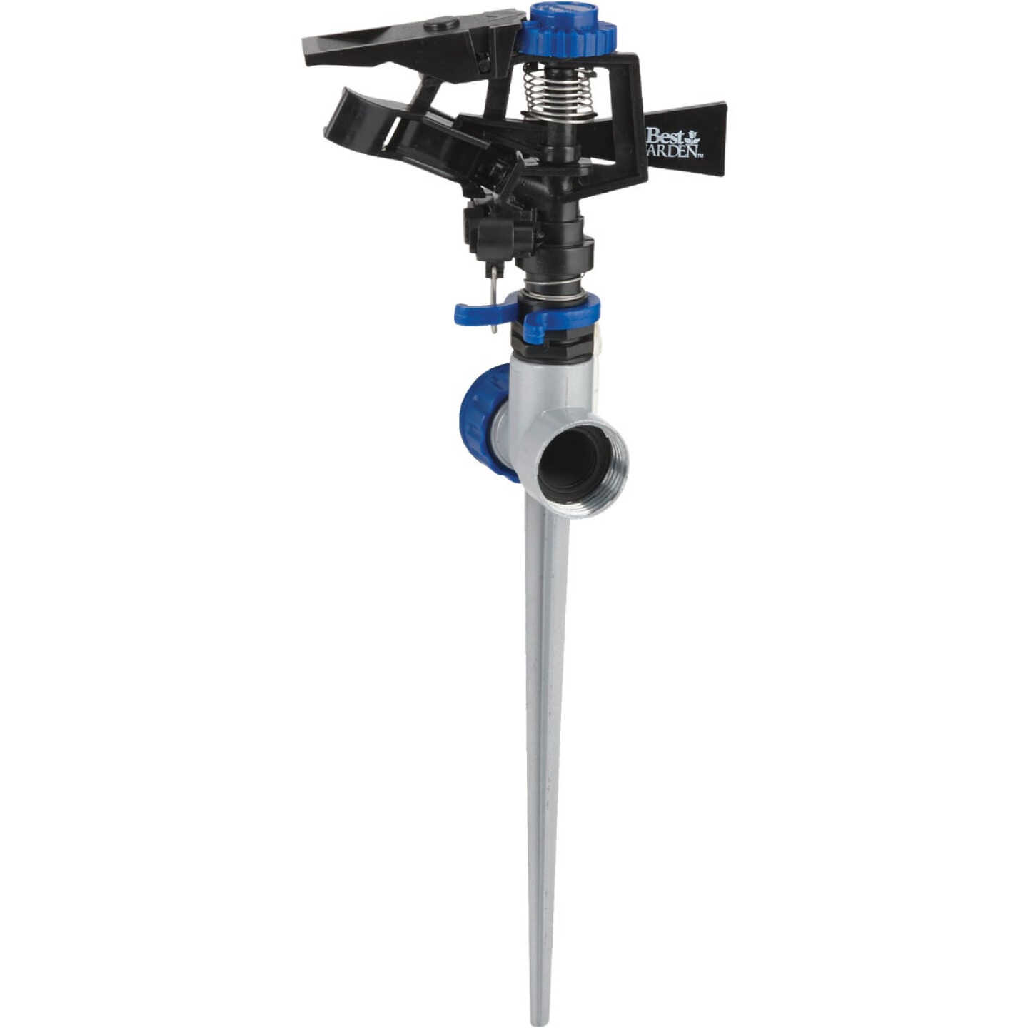 Best Garden Poly & Metal 5600 Sq. Ft. Spike Impulse Sprinkler Image 1