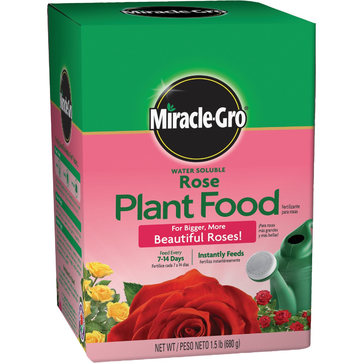 Miracle-Gro 1.5 Lb. Water Soluble Rose Plant Food Image 1