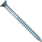 Hillman #14 x 1-1/2 In. Flat Head Phillips Zinc Wood Screw (100-Count) Image 1