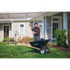 Scenic Road 8 Cu. Ft. Dual-Wheel Heavy Duty High-Density Poly Wheelbarrow Image 3