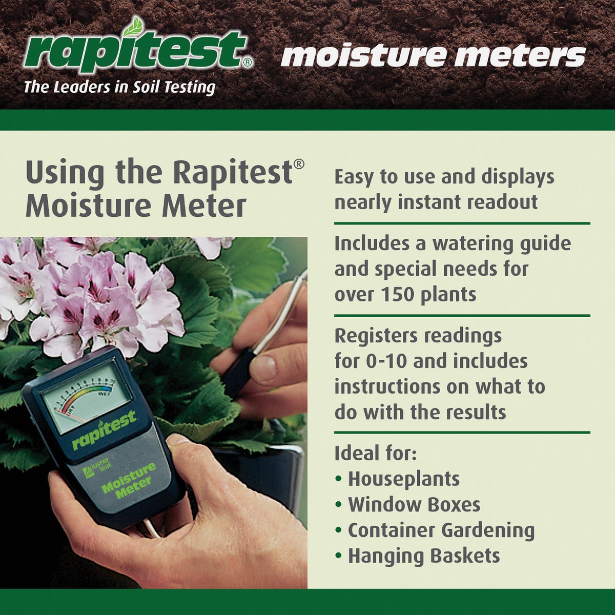 Rapitest Analog Moisture Meter Image 5