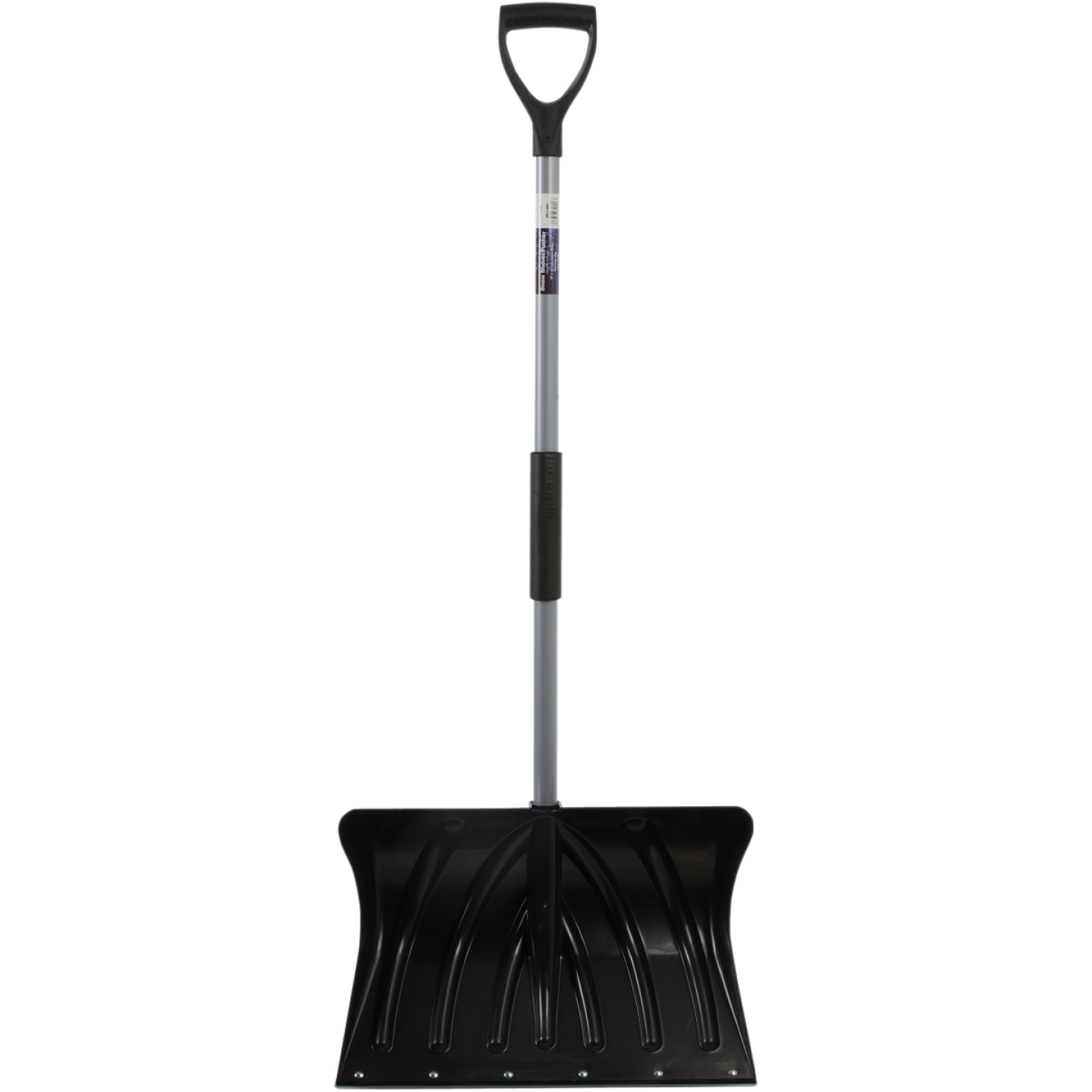 20 In. Poly Snow Shovel with Steel Wear Strip and 38 In. Steel Handle Image 2