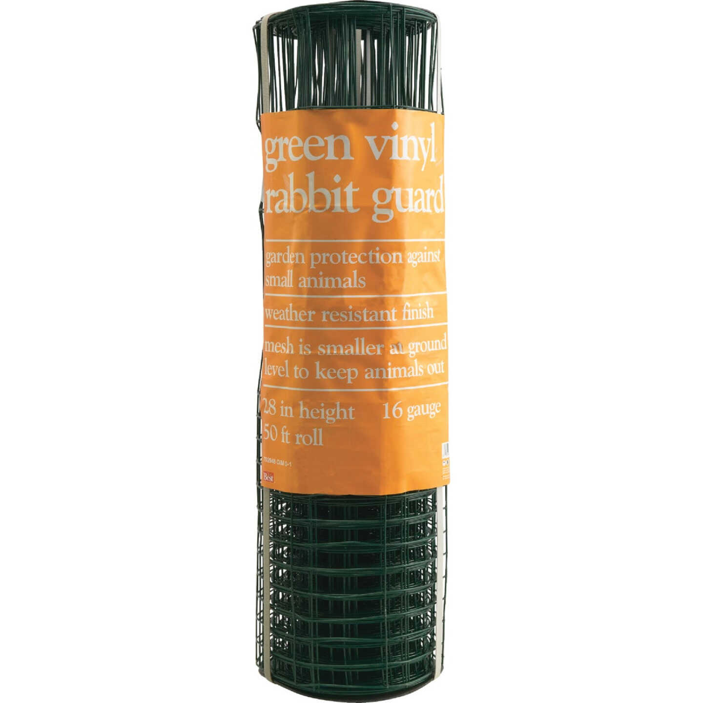 Do it 28 In. H. x 50 Ft. L. Galvanized Wire Garden Fence, Green Image 2