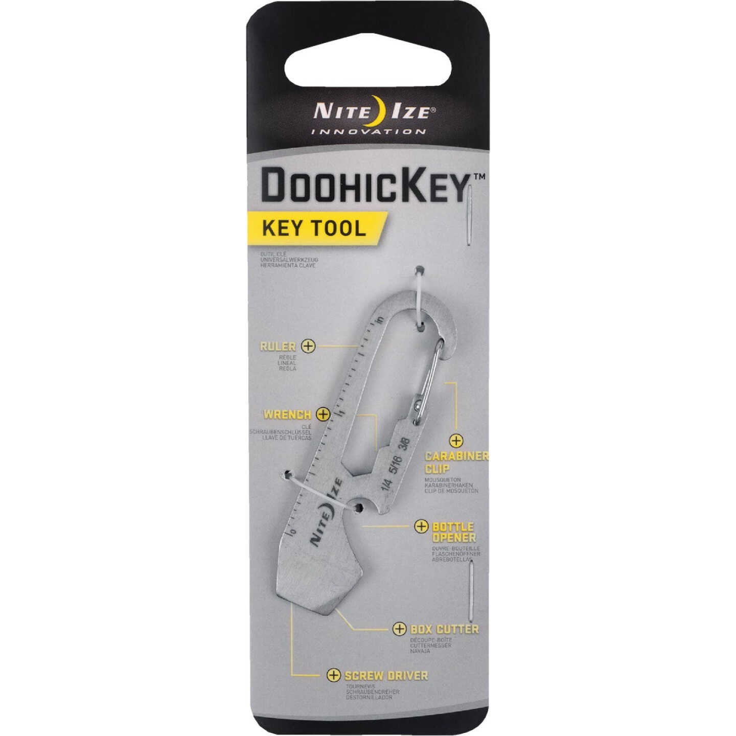 Nite Ize DoohicKey Stainless Steel Key Multi-Tool Image 2