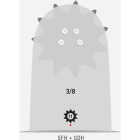 Oregon AdvanceCut 20 In. 72 Drive Links Bar & D72 Chain Replacement Combo Image 4