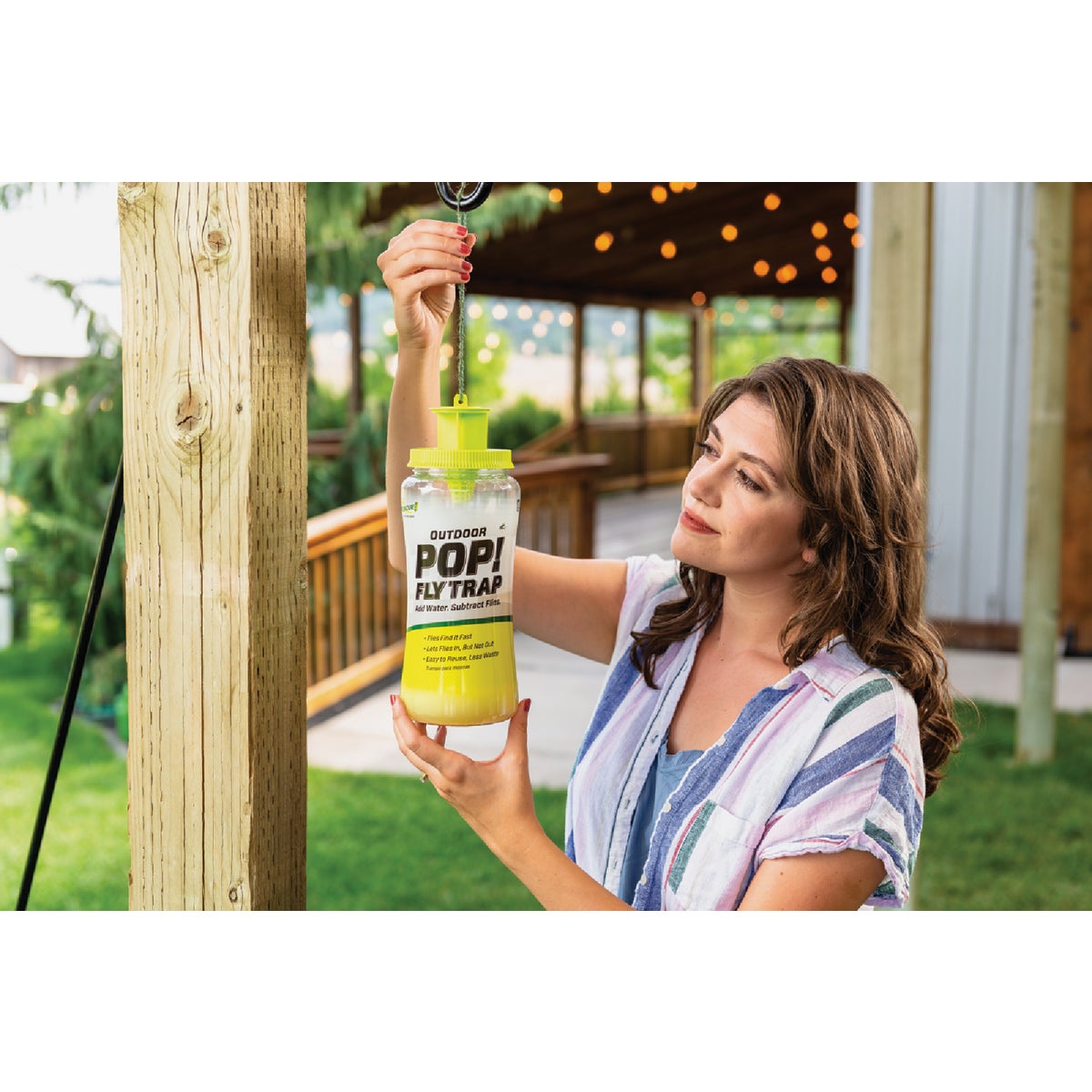 Rescue Pop Reusable Outdoor Fly Trap Image 2