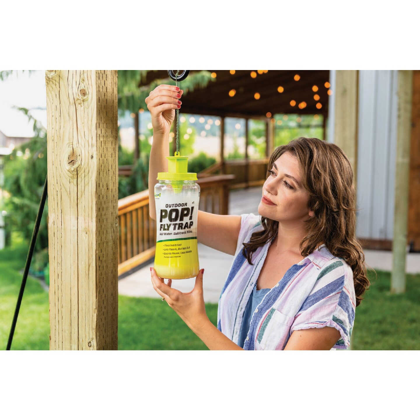 Rescue Pop Reusable Outdoor Fly Trap Image 2