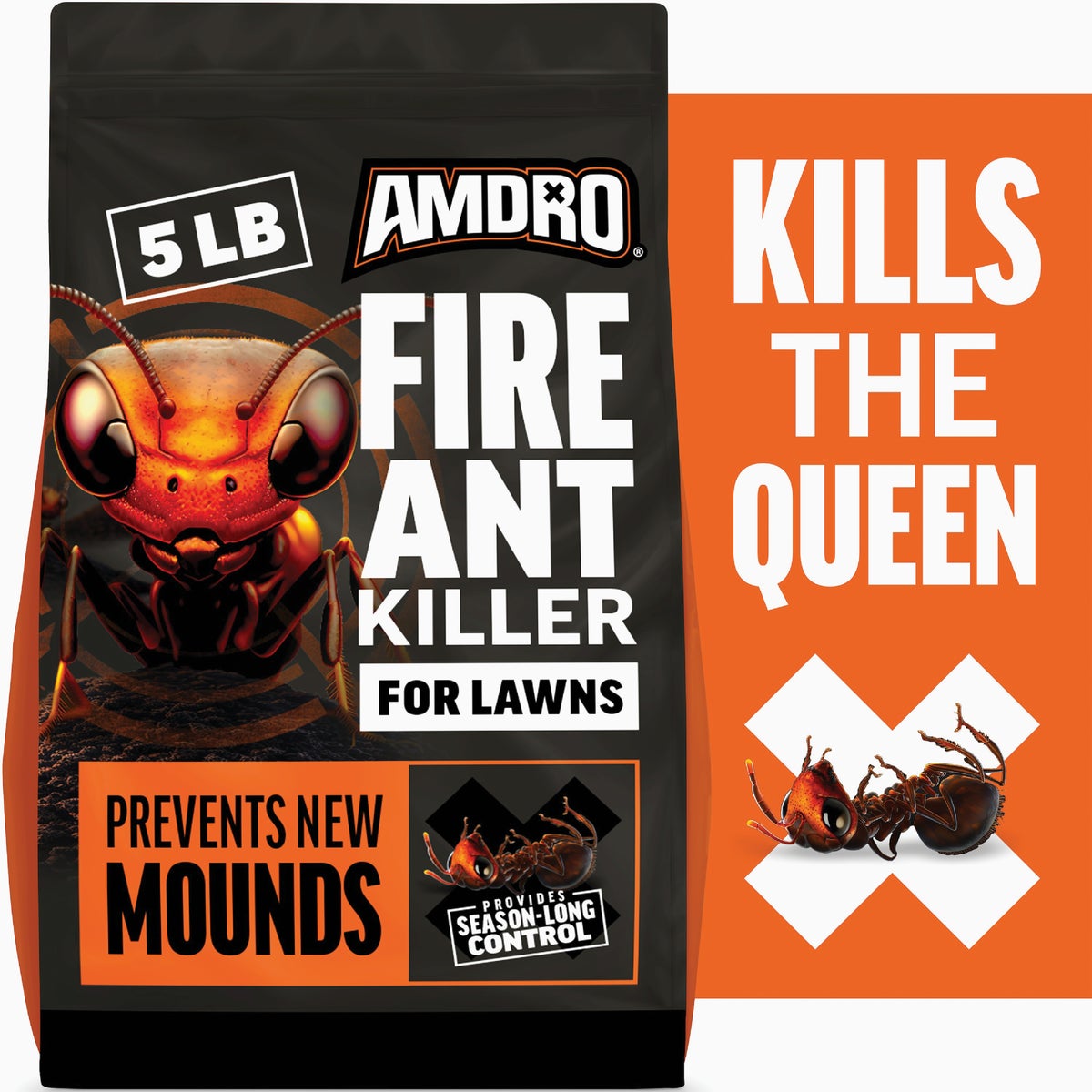 Amdro 5 Lb. Ready To Use Granules Fire Ant Killer Yard Treatment Image 2