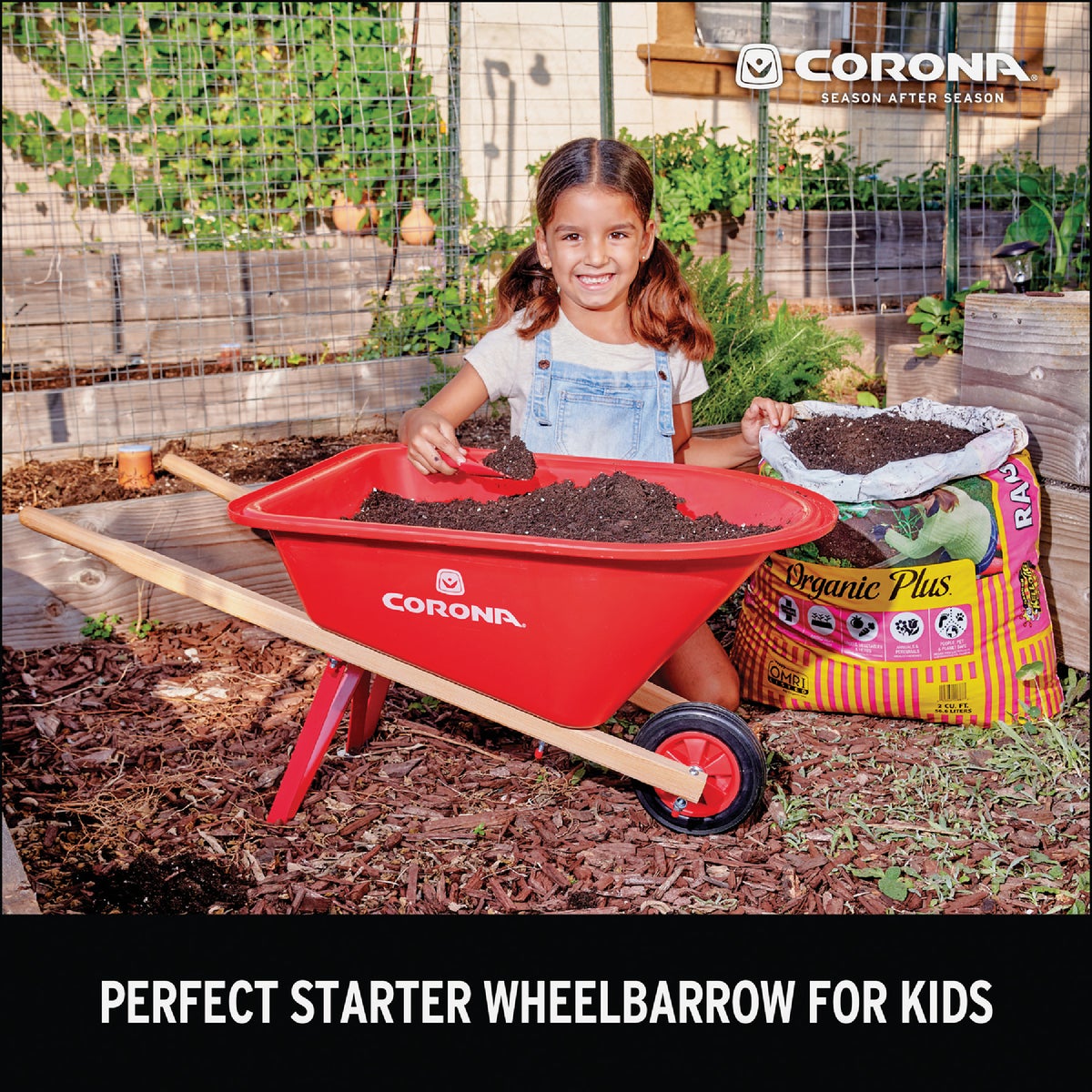 Corona Poly Kids Wheelbarrow Image 3