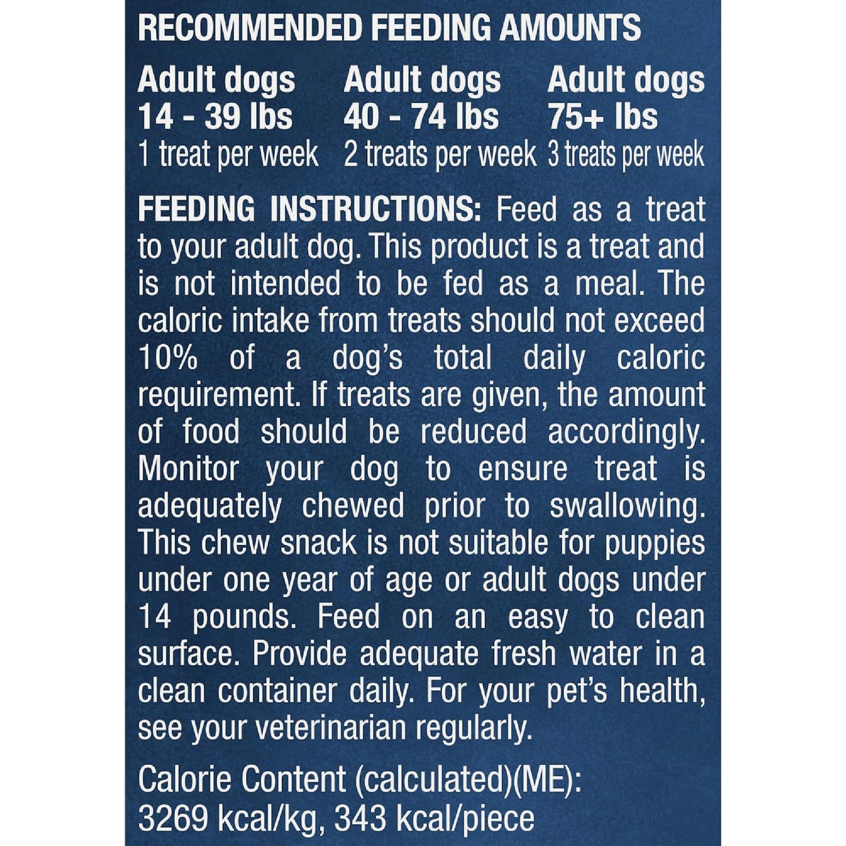 Purina Busy Bone Small & Medium Dog Meat Flavor Dental Dog Treat (2-Pack) Image 4