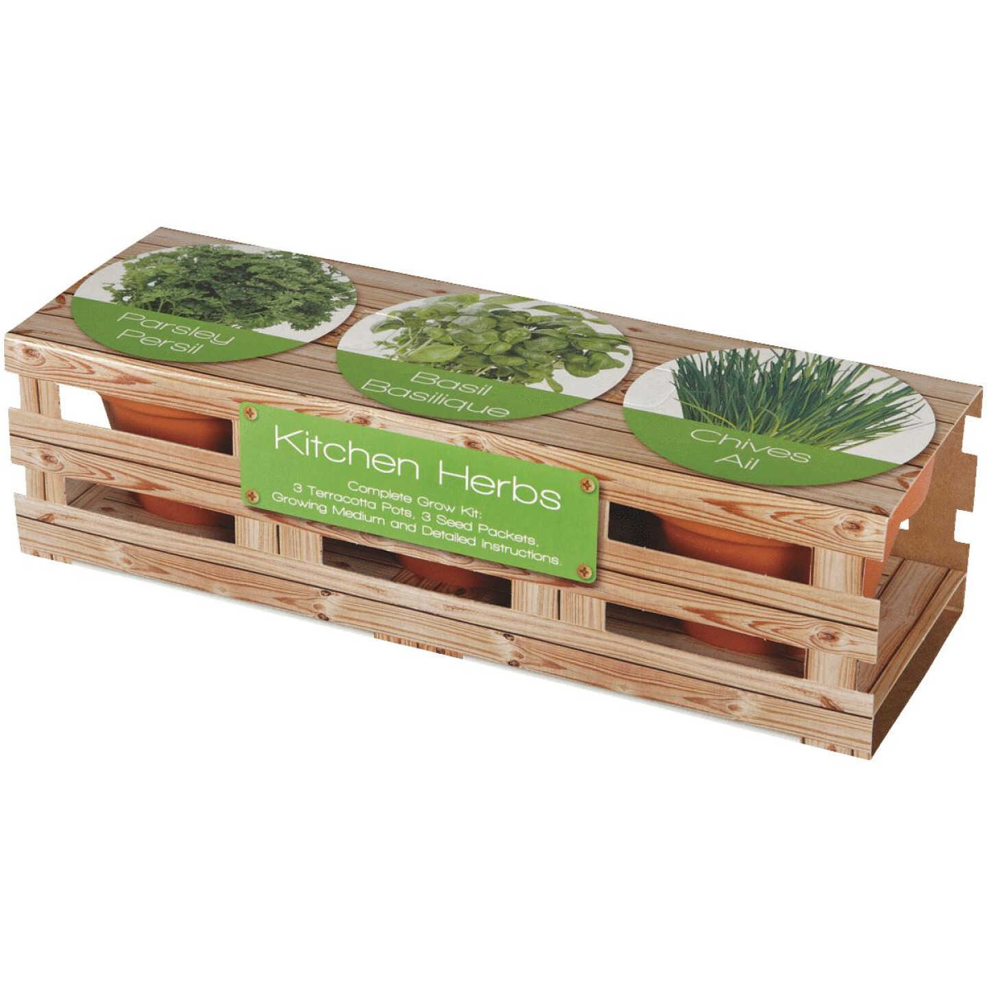 3PC TRIO KITCHEN HERB Image 2