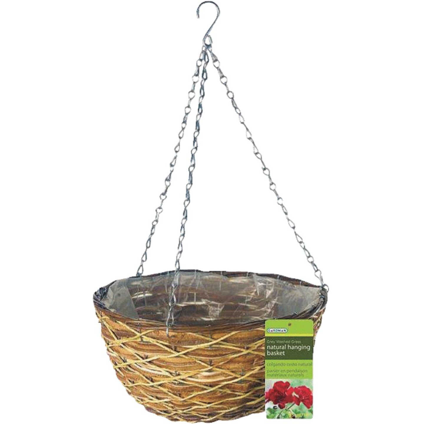 14" LATTICE HANG BASKET Image 1