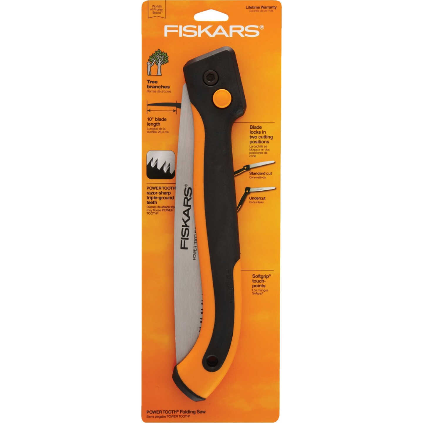 Fiskars Power Tooth Softgrip 10 In. Folding Pruning Saw Image 2