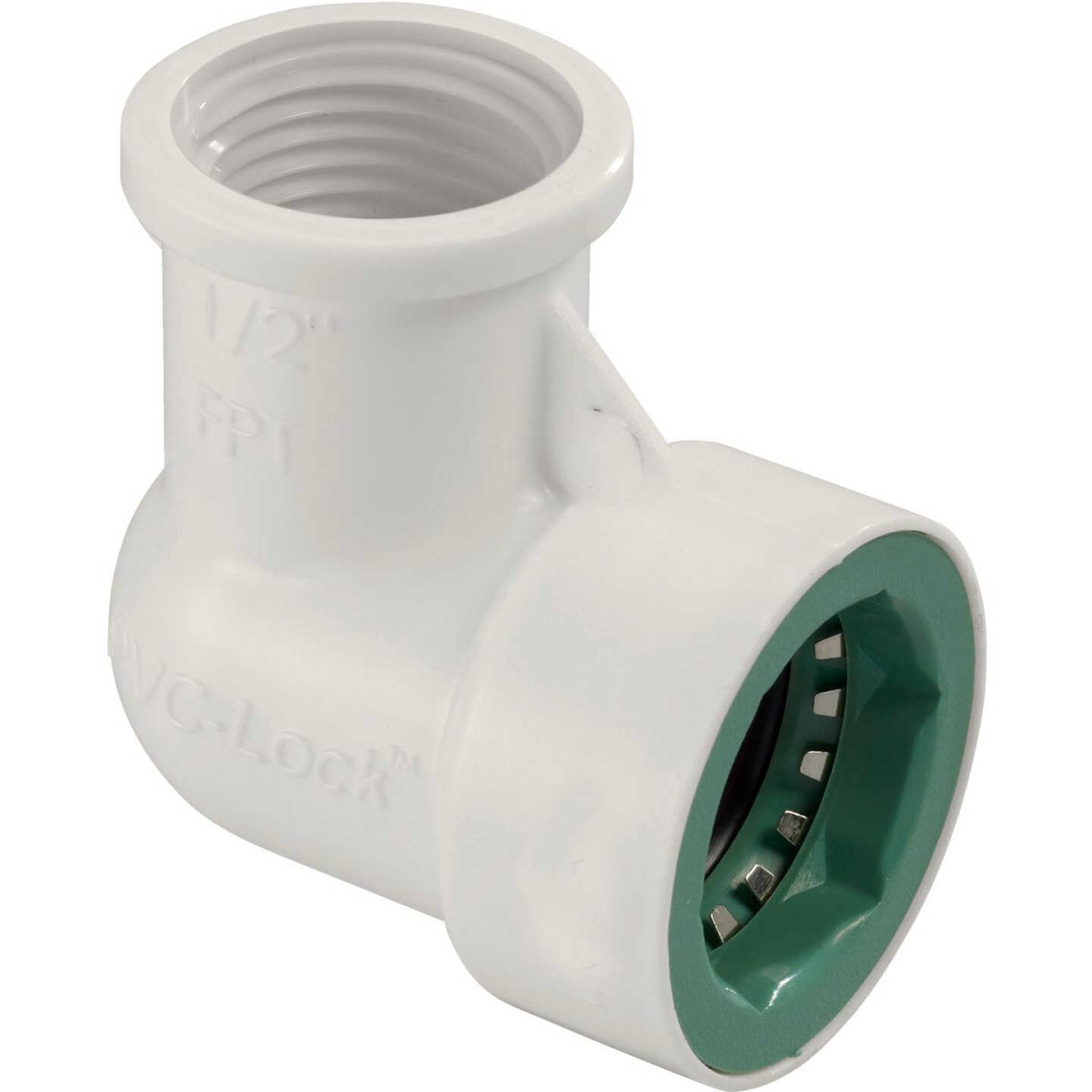 Orbit 1/2 In. x 1/2 In. FPT PVC-Lock Elbow Image 1