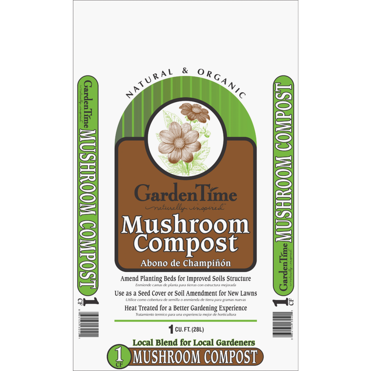 Garden Time 1 Cu. Ft. 30-1/2 Lb. Mushroom Compost Image 1