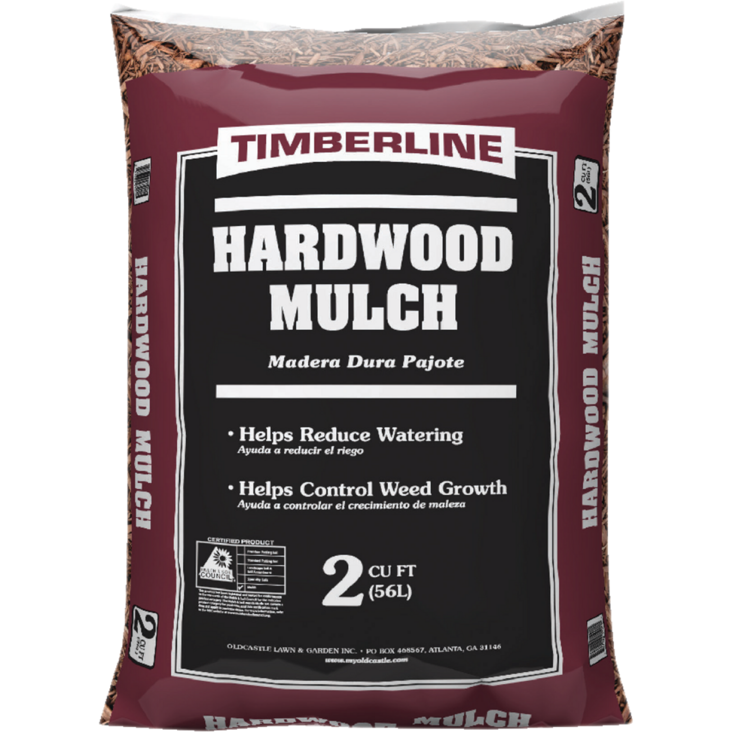 Timberline 2 Cu. Ft. Hardwood Mulch Image 1