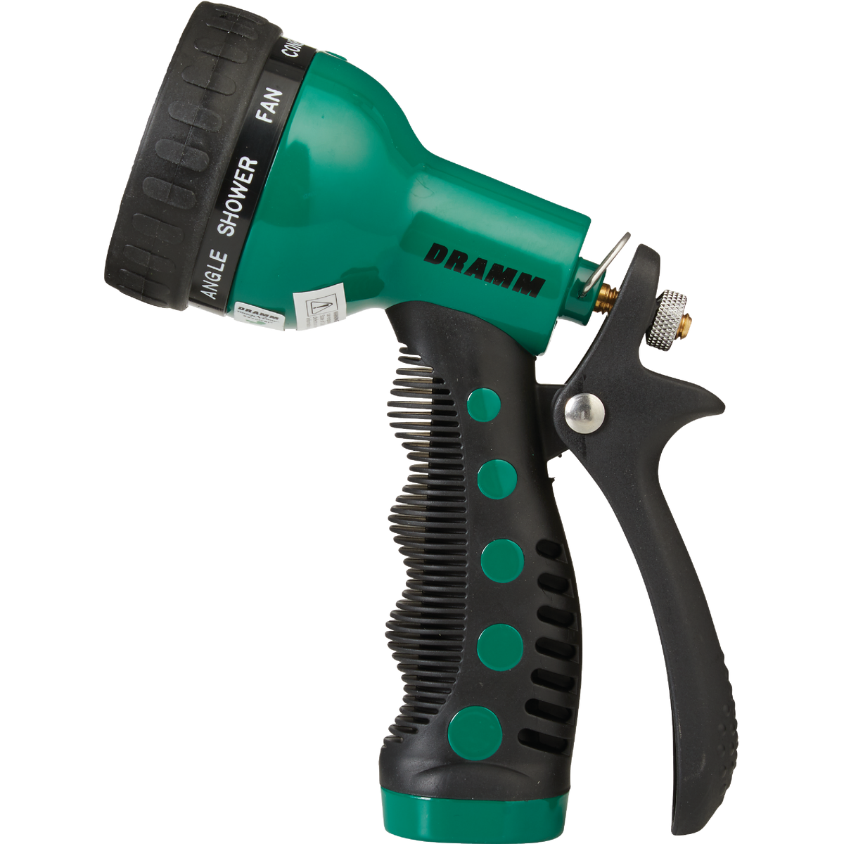 Dramm Heavy-Duty Metal 9-Pattern Nozzle, Green Image 2
