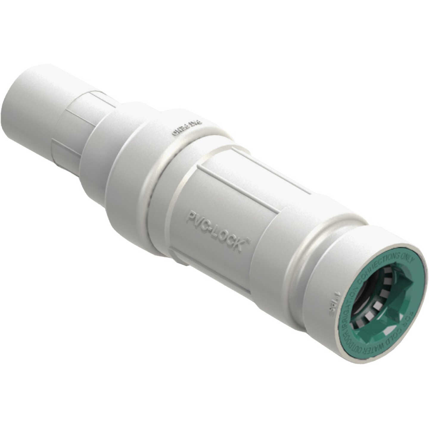 Orbit 1 In. PVC-Lock Flexible Repair Coupling, Extendable From 7-3/4 In. to 10-1/2 In. Image 1