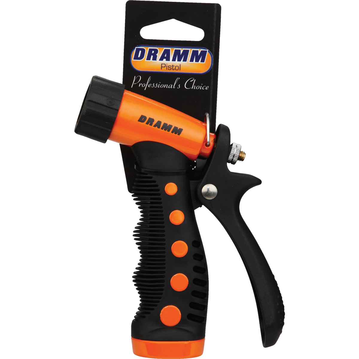 Dramm Heavy-Duty Metal Pistol Nozzle, Orange Image 2
