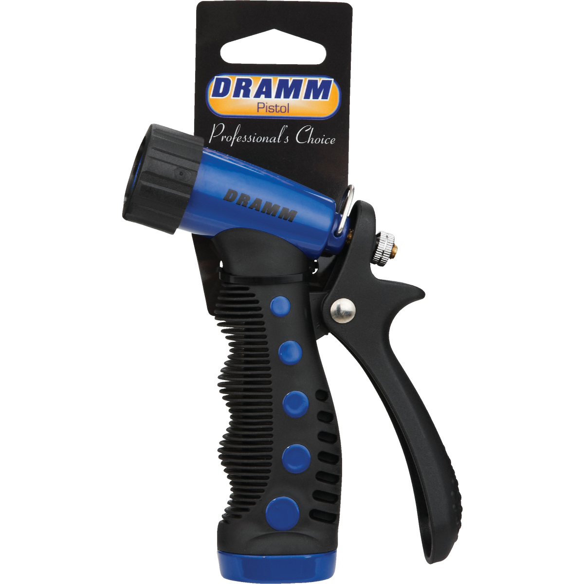 Dramm Heavy-Duty Metal Pistol Nozzle, Blue Image 2