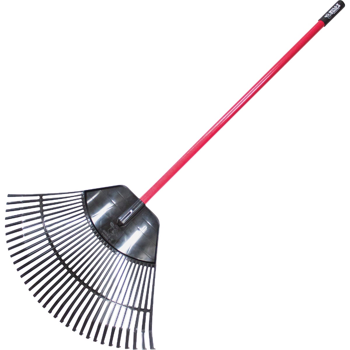 Bully Tools 30 In. Lawn / Leaf Rake with Fiberglass Handle