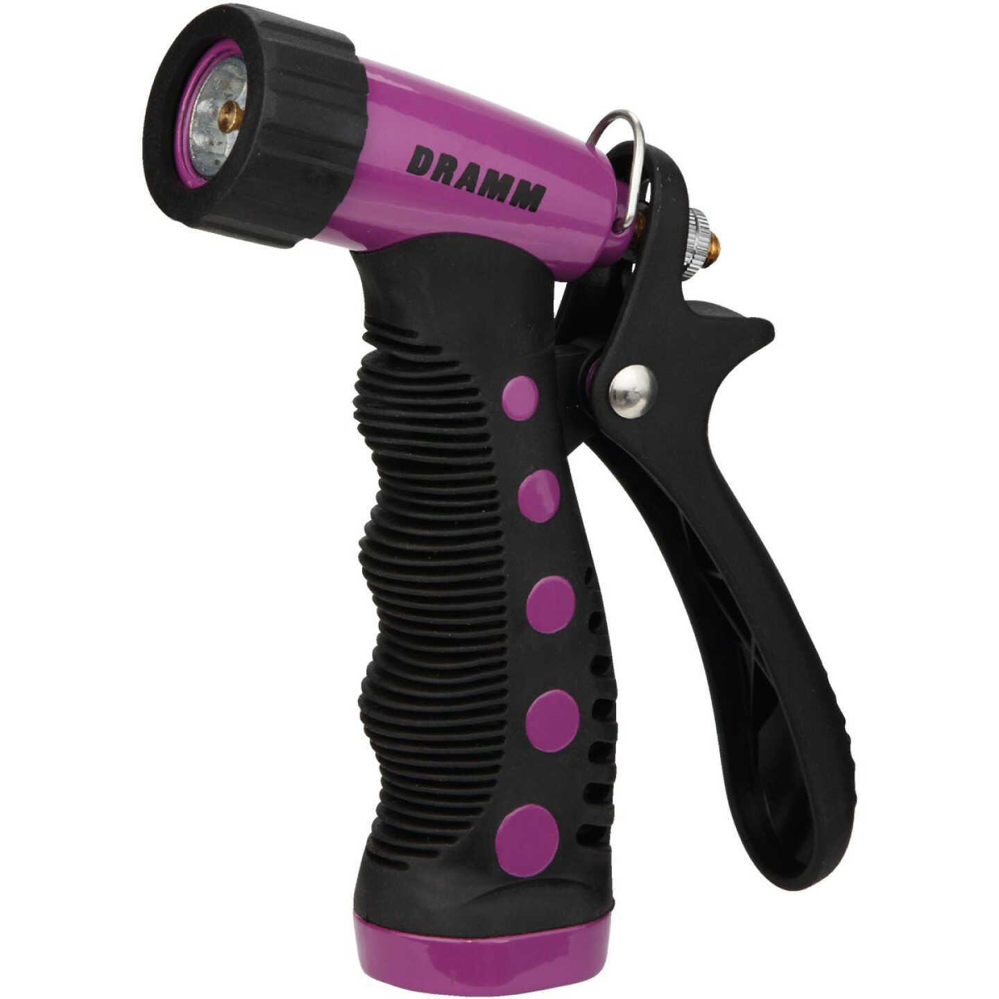 Dramm Heavy-Duty Metal Pistol Nozzle, Berry Image 1