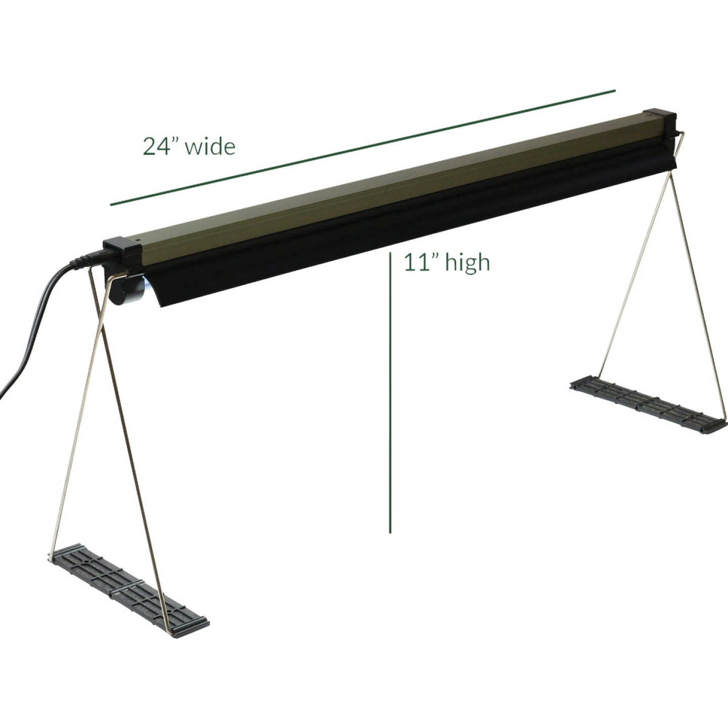 Ferry Morse 2 Ft. Silver 48W Fluorescent Plant Lamp Image 3