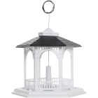Cherry Valley White Plastic 10 Lb. Capacity Gazebo Bird Feeder Image 5