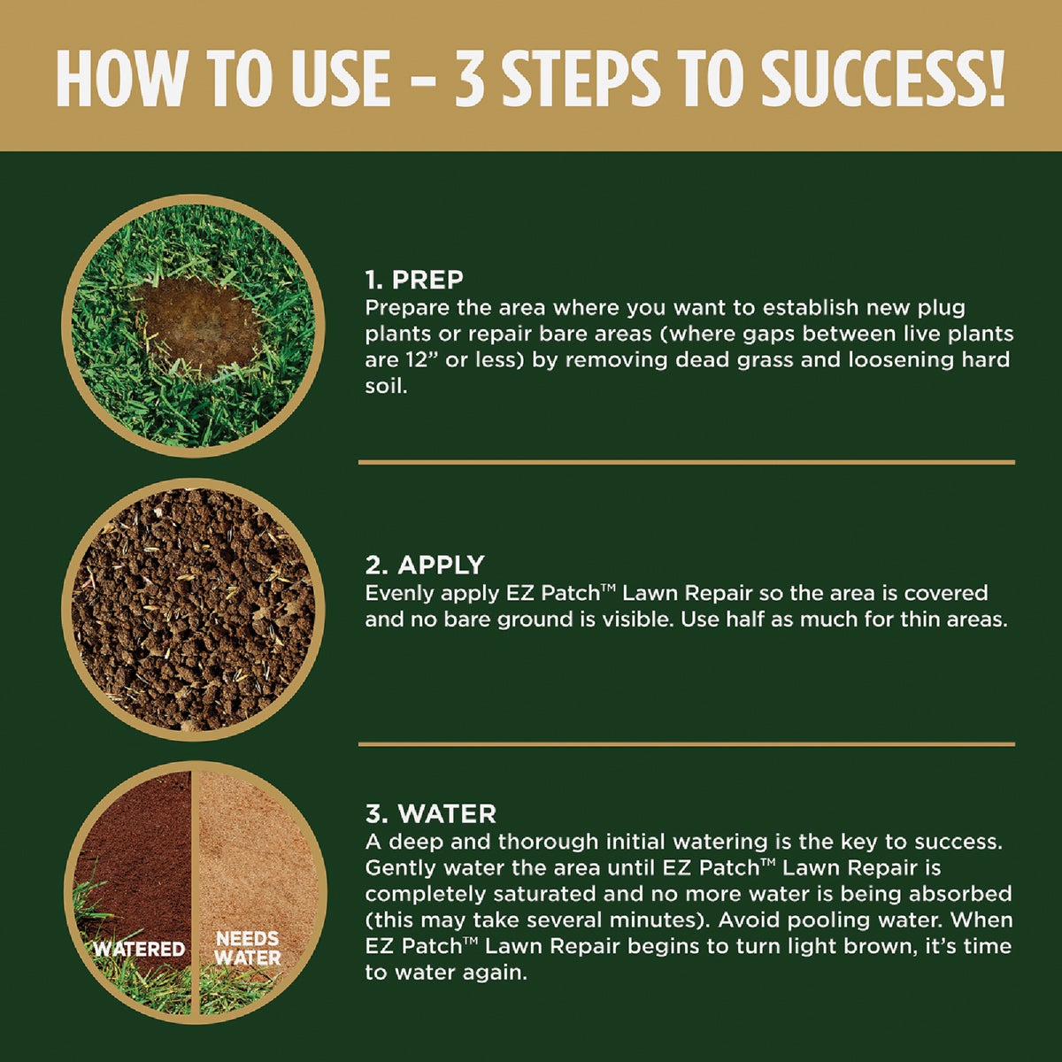 Scotts Ez Patch For St. Augustine Lawns 3.75 Lb. 85 Sq. Ft. Lawn Fertilizer & Mulch Image 7