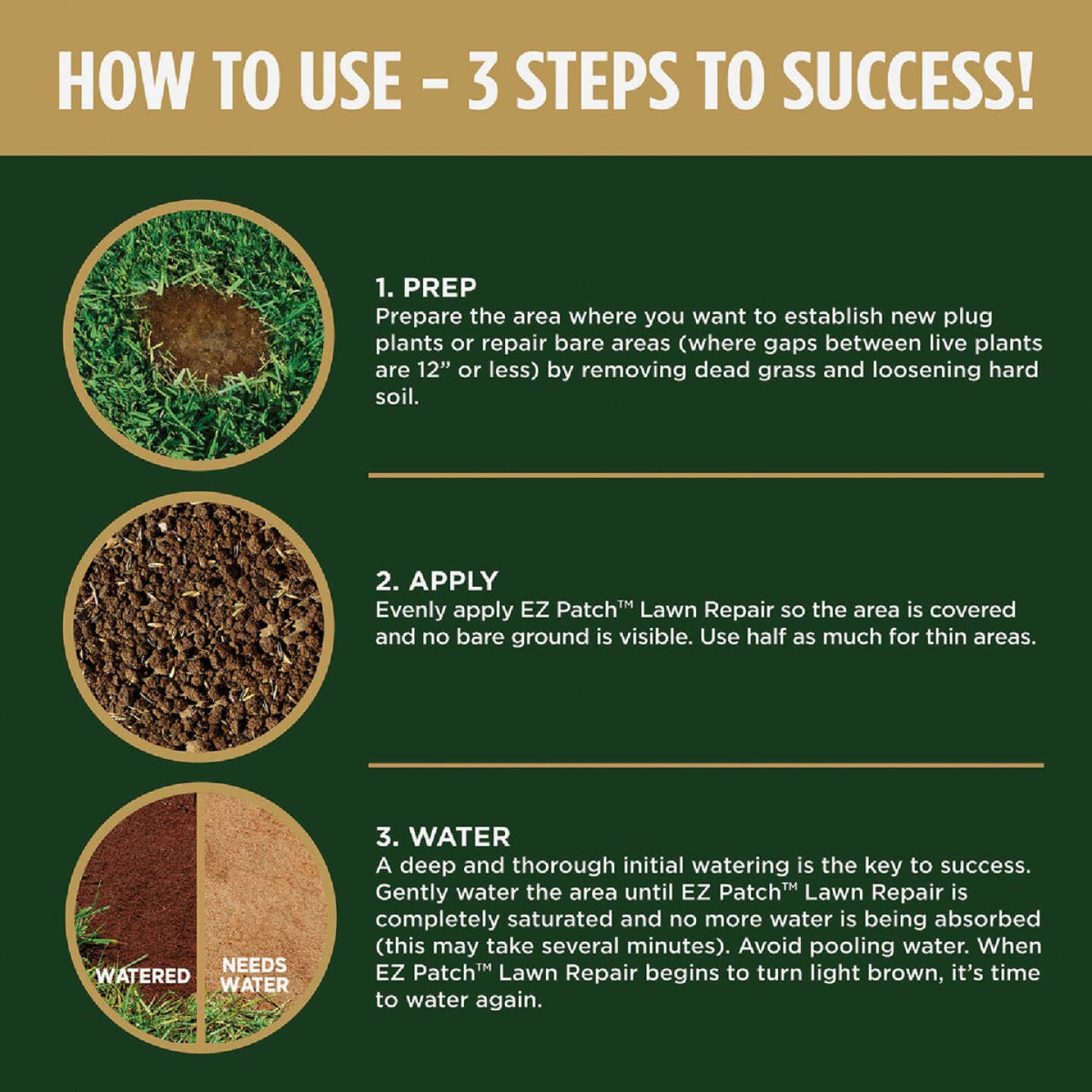 Scotts Ez Patch For St. Augustine Lawns 3.75 Lb. 85 Sq. Ft. Lawn Fertilizer & Mulch Image 7