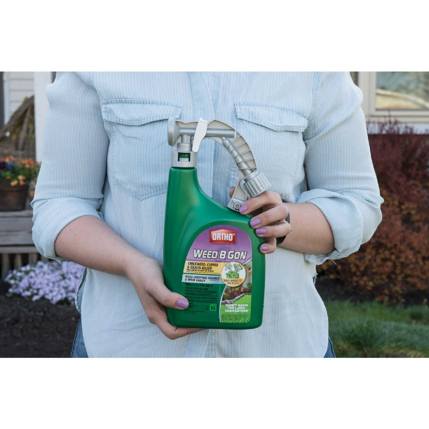Ortho 32 Oz. Ready To Spray Chickweed, Clover and Oxalis Killer for Lawns Image 2