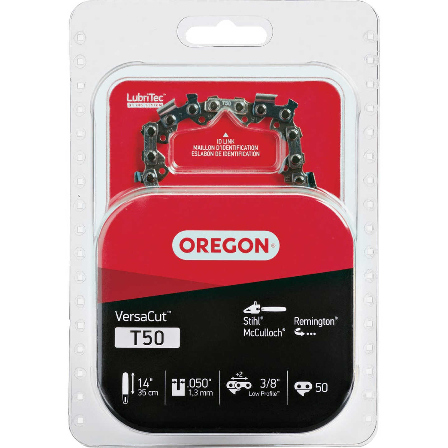 Oregon T50 VersaCut Saw Chain for 14 in. Bar - 50 Drive Links - fits Stihl, Remington, McCulloch, Craftsmand Homelite and more Image 1