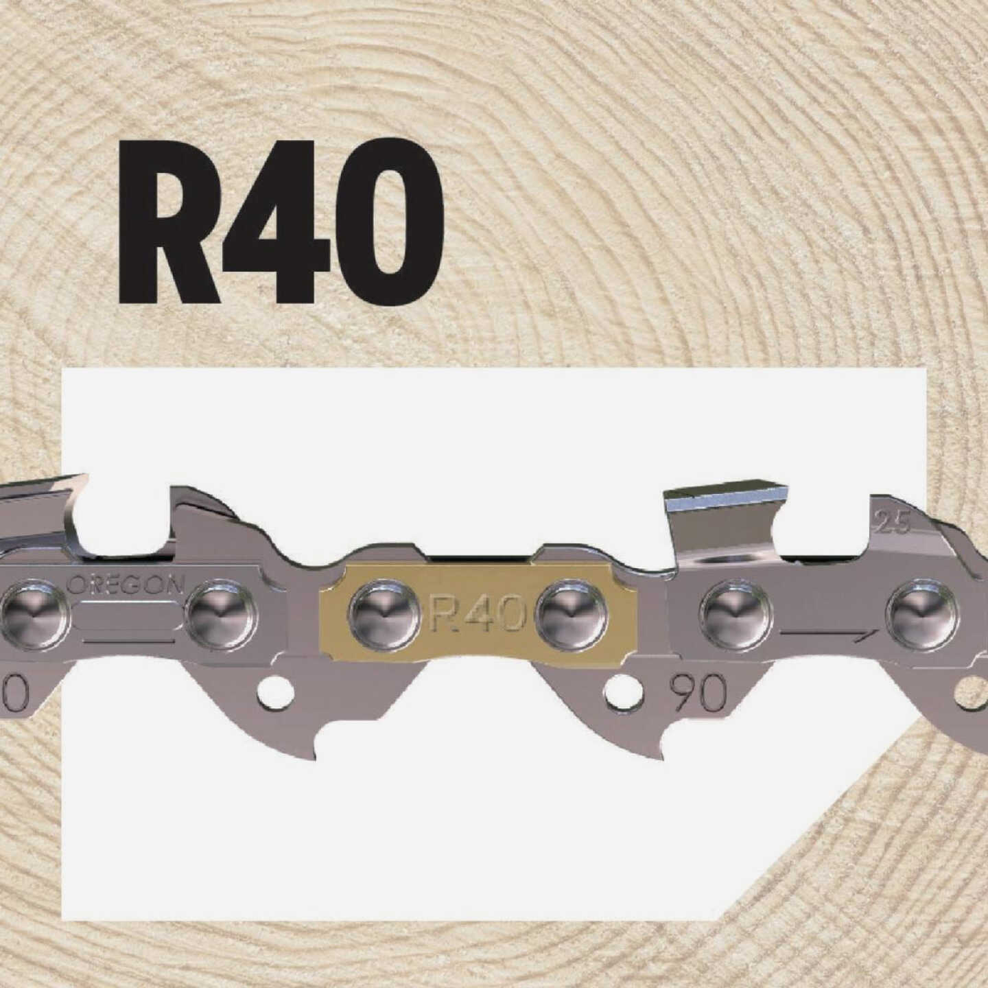 Oregon R40 AdvanceCut Chainsaw Chain for 10 In. Bar - 40 Drive Links Image 4