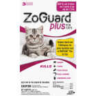 ZoGuard Plus 3-Month Supply Flea & Tick Treatment For Cats Over 1-1/2 Lb. Image 1