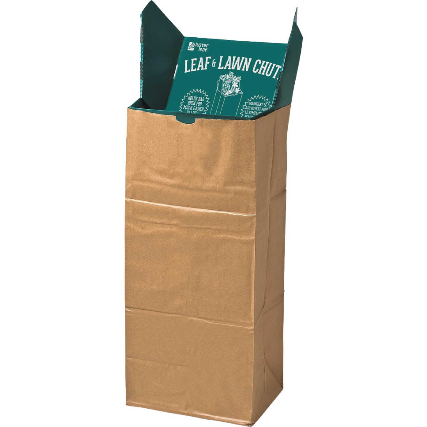 Luster Leaf 30 Gal. Corrugated Plastic Lawn & Yard Bag Holder Image 1