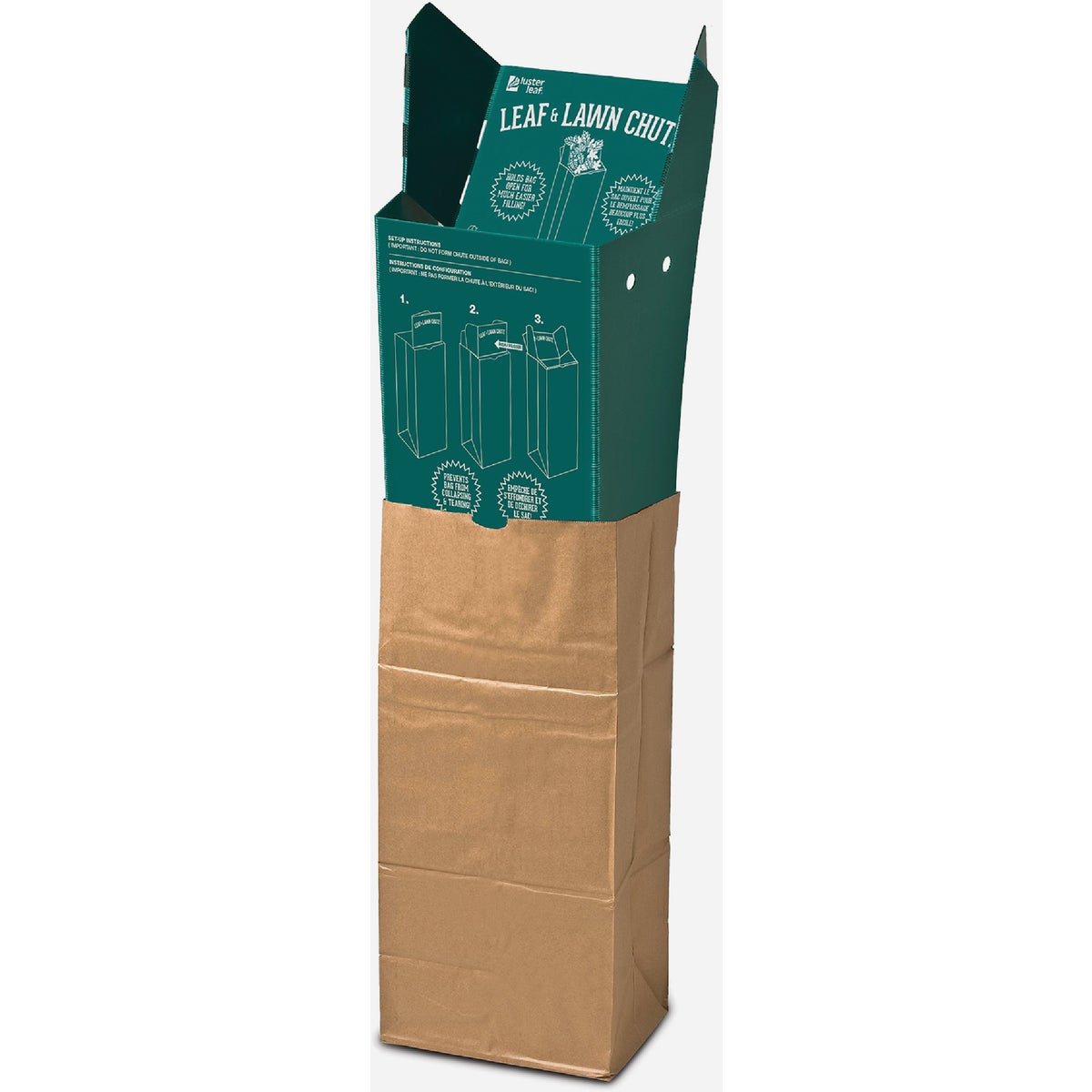 Luster Leaf 30 Gal. Corrugated Plastic Lawn & Yard Bag Holder Image 6