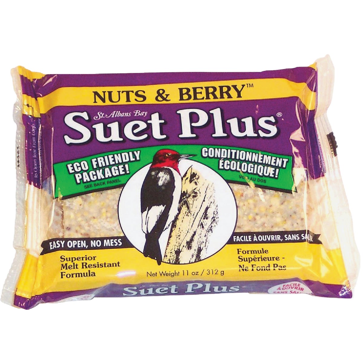 Suet Plus 11 Oz. Nuts & Berry Suet Image 1