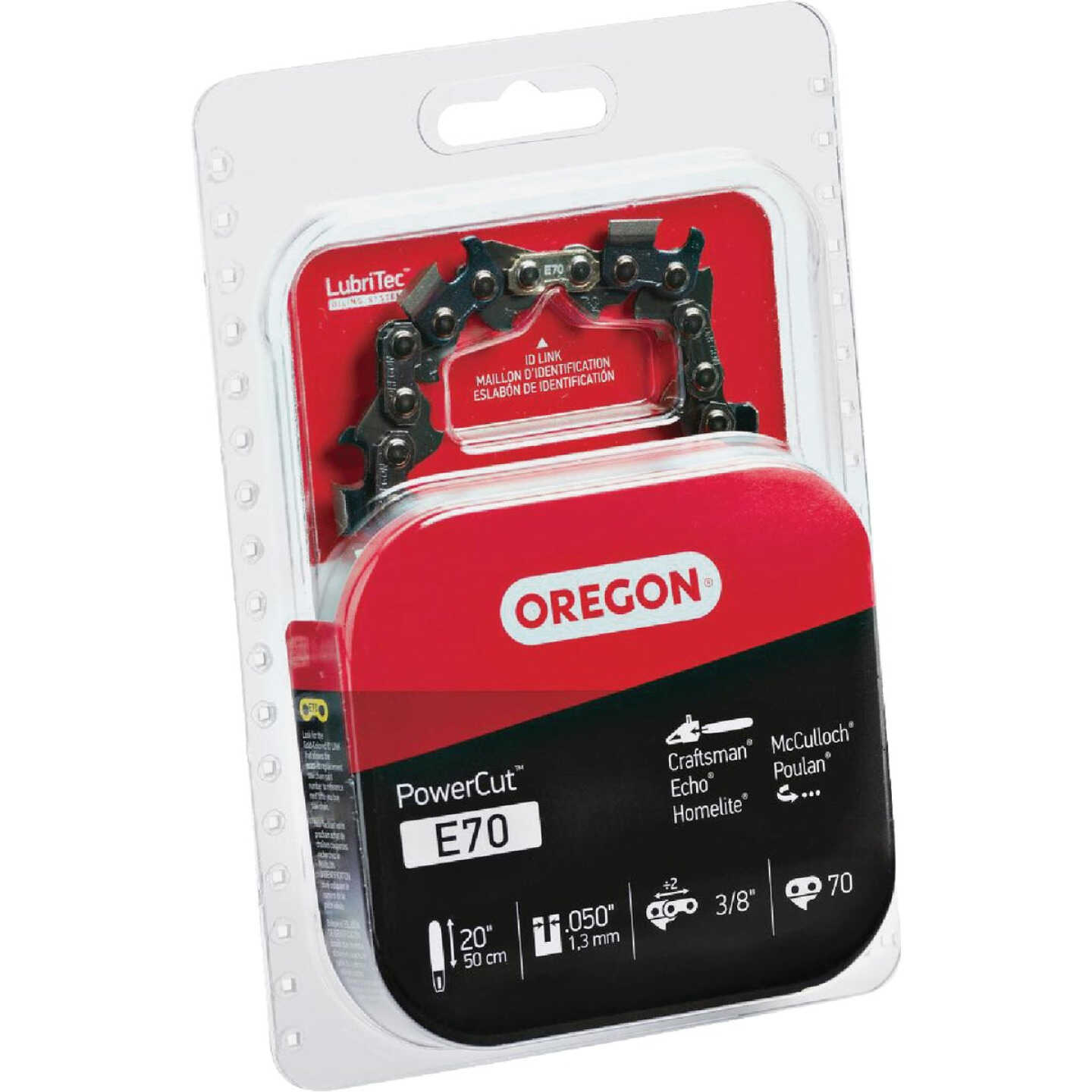 Oregon E70 PowerCut Saw Chain for 20in. Bar - 70 Drive Links - fits Echo, McCulloch, Homelite, Makita, Skil and others Image 7