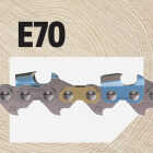 Oregon E70 PowerCut Saw Chain for 20in. Bar - 70 Drive Links - fits Echo, McCulloch, Homelite, Makita, Skil and others Image 4