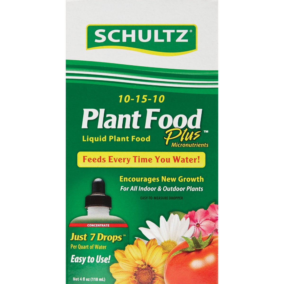 Schultz 4 Oz. Concentrate 10-15-10 Liquid Plant Food Plus Image 2