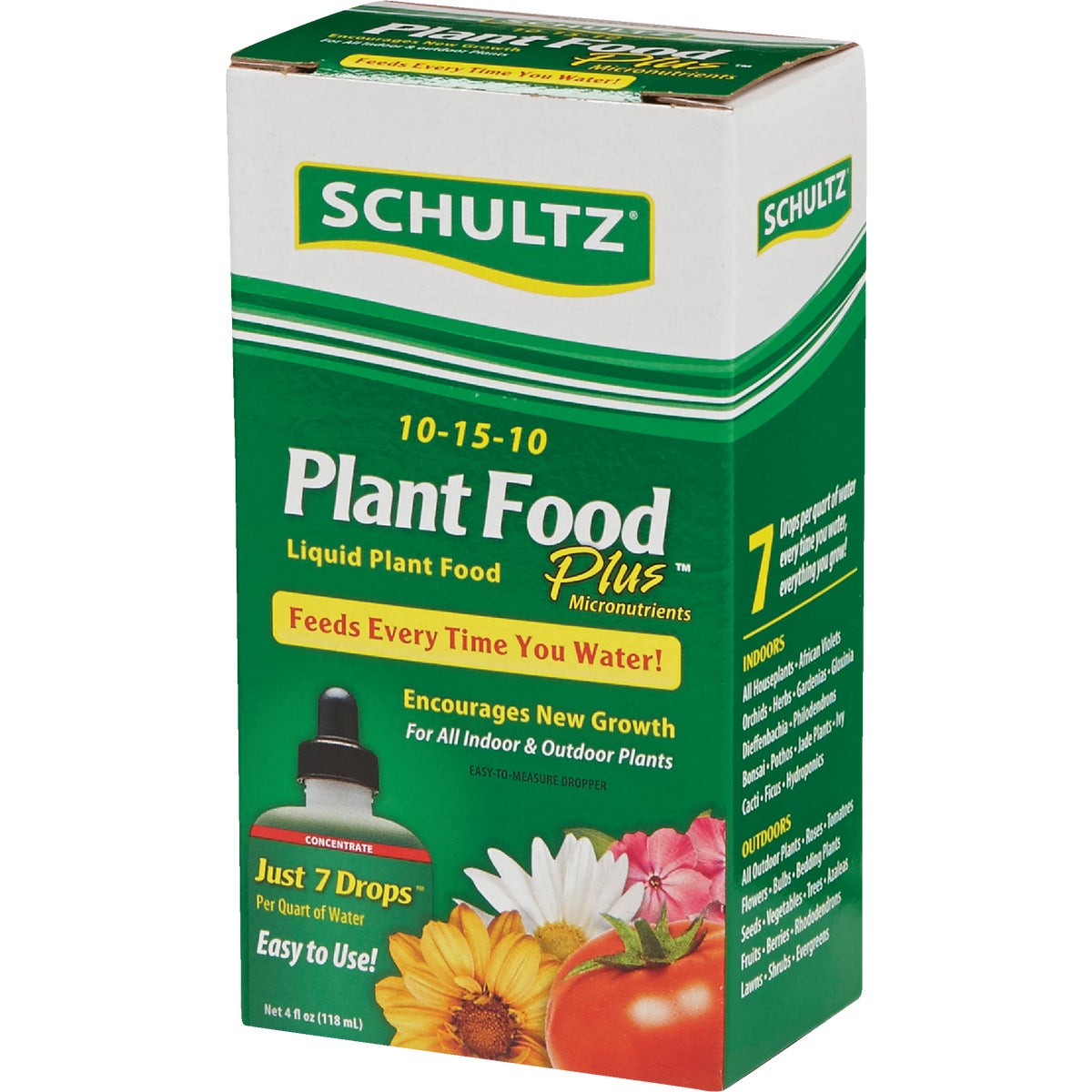 Schultz 4 Oz. Concentrate 10-15-10 Liquid Plant Food Plus Image 3