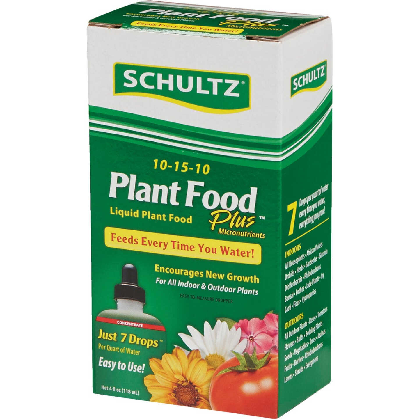 Schultz 4 Oz. Concentrate 10-15-10 Liquid Plant Food Plus Image 3