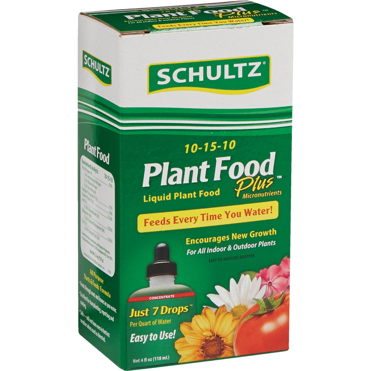 Schultz 4 Oz. Concentrate 10-15-10 Liquid Plant Food Plus Image 4