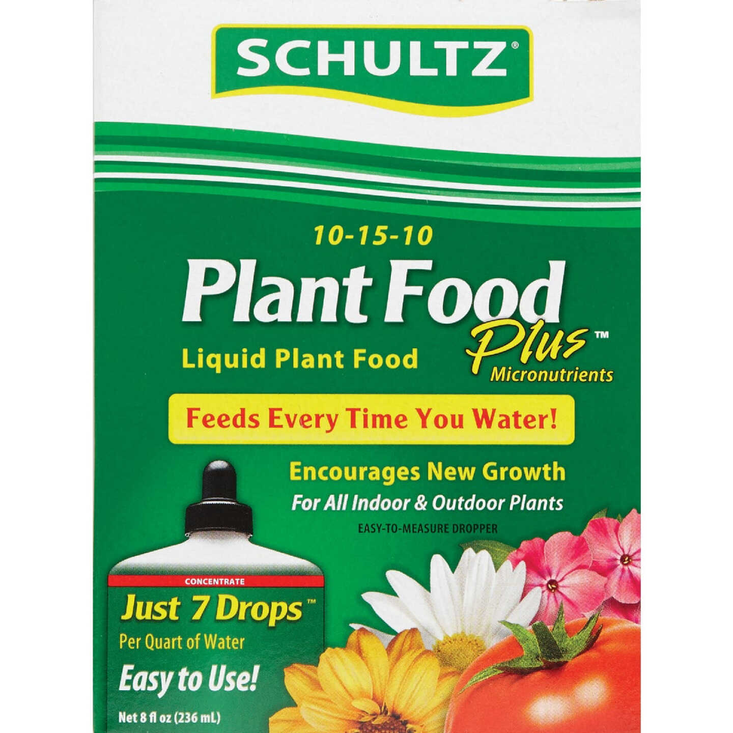 Schultz 8 Oz. Concentrate 10-15-10 Liquid Plant Food Plus Image 2