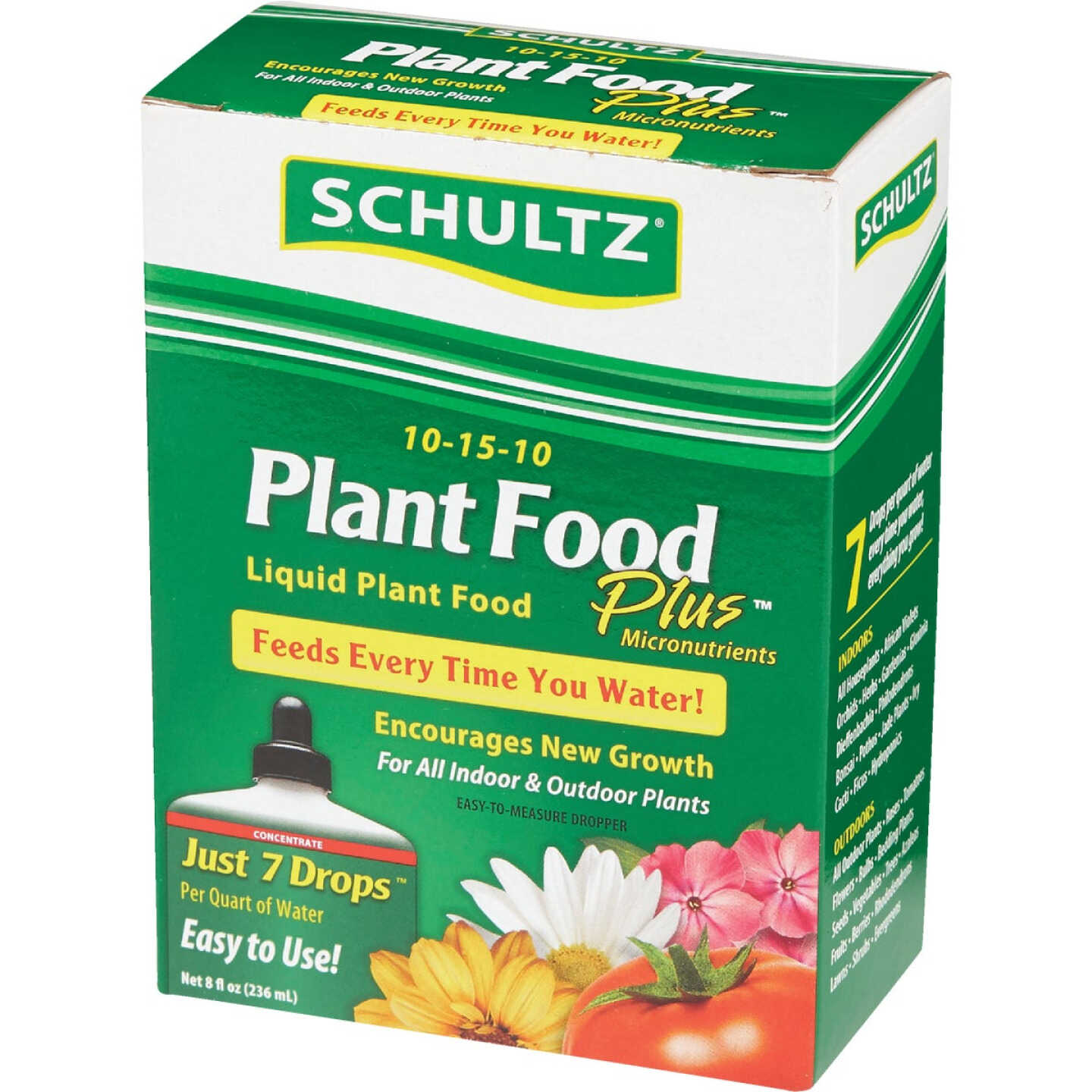 Schultz 8 Oz. Concentrate 10-15-10 Liquid Plant Food Plus Image 3