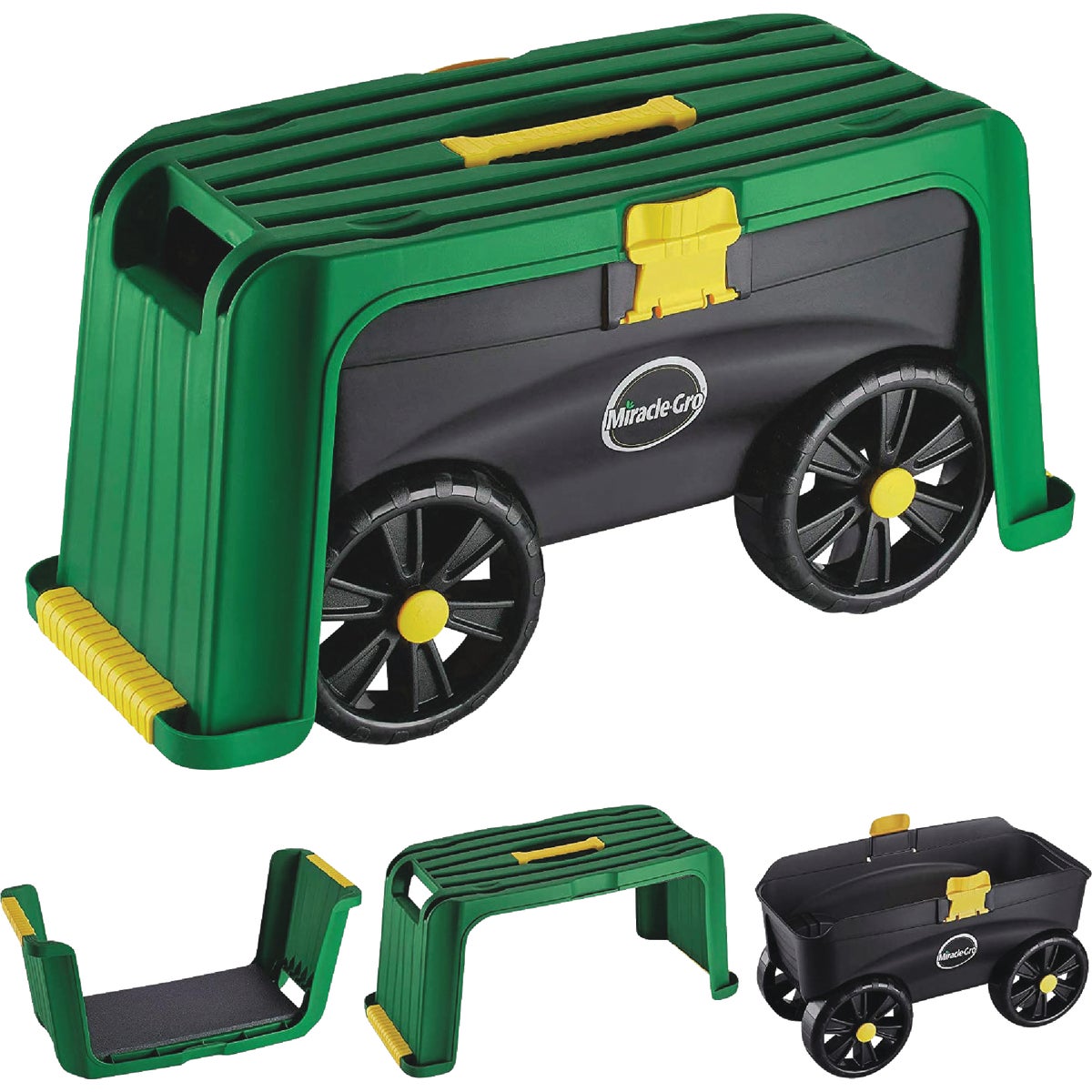 Miracle-Gro Roll N' Kneel Plastic Garden Kneeler Image 6