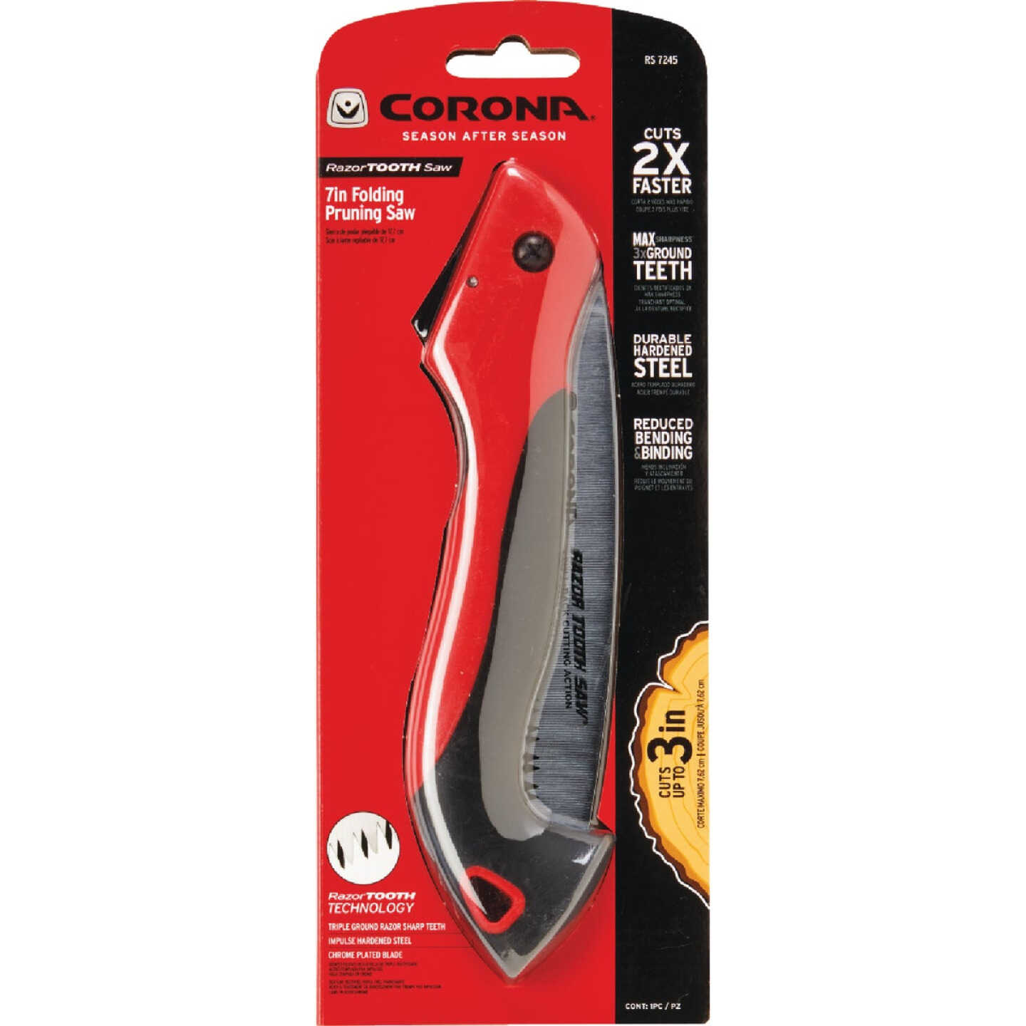 Corona RazorTooth 7 In. Folding Pruning Saw Image 3